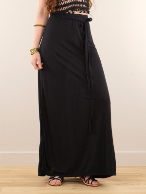 Black Women Toonzshop Eressea Long Skirt Skirt | IJBAXMP-06