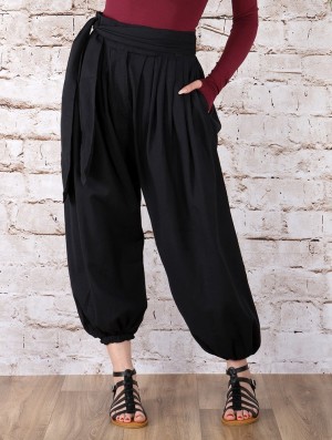 Black Women Toonzshop Nayma Harem Pants Pants | LOGUCQR-37