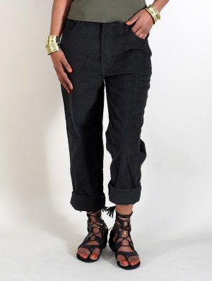 Black Women Toonzshop Ottarah Corduroy Pants Pants | HFZIUOW-42