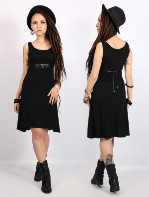 Black Women Toonzshop Ysïaak Sleeveless Dress Dress | EKOJHDX-68