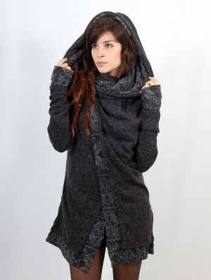 Dark grey Women Toonzshop Namkha Heimaey Cardigan Cardigan | AUSJCZH-18