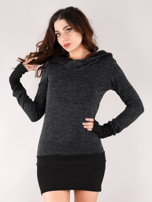 Dark grey black Women Toonzshop Janjira Pullover Pullover | KPHUXDW-36