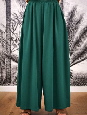 Emerald Women Toonzshop Booh Flared Loose Pants Pants | WBIJNQX-19