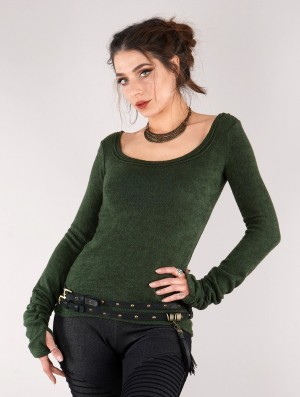 Forest green Women Toonzshop Ysïs Pullover Pullover | QTVFMYI-67