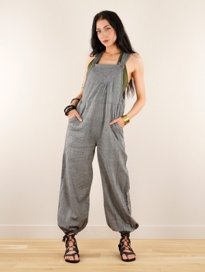 Mottled grey Women Toonzshop Kamakura Strappy Jumpsuit Jumpsuit | SBCPZUG-74