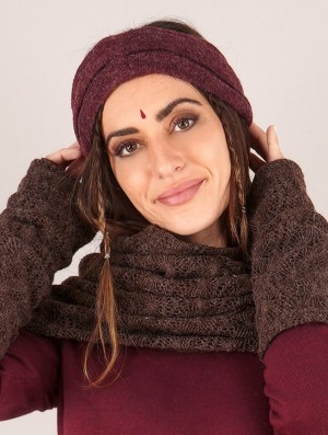 Wine Women Toonzshop Aikköo Headband Hats | TUAEJXF-20