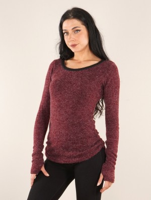 Wine Women Toonzshop Aëlys Pullover Pullover | IUSJDVQ-45