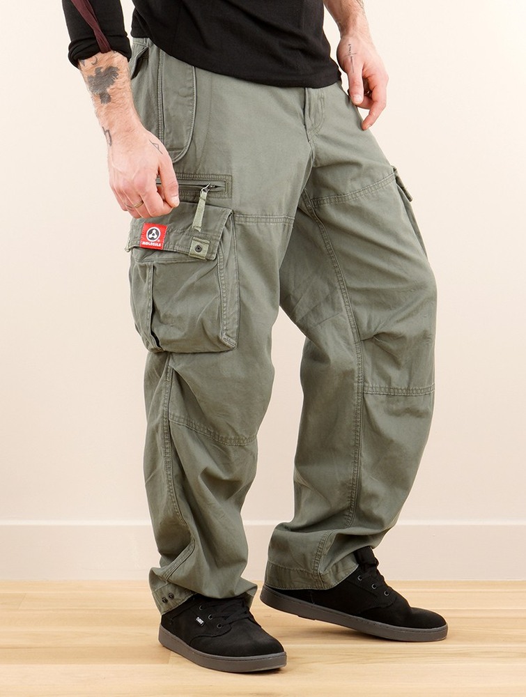 Army green Men Toonzshop Molecule Pant 45019 Pants | MPCSGXW-26