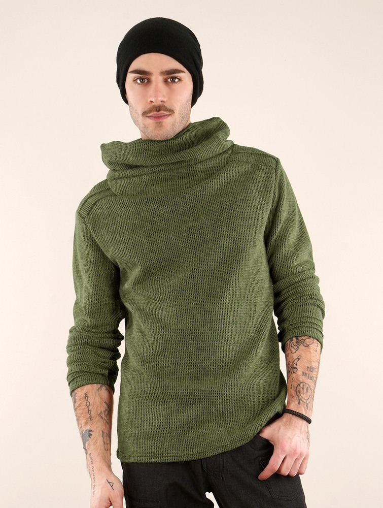 Army green Men Toonzshop Özz Sweater Top Sweater | MHCBNRJ-01