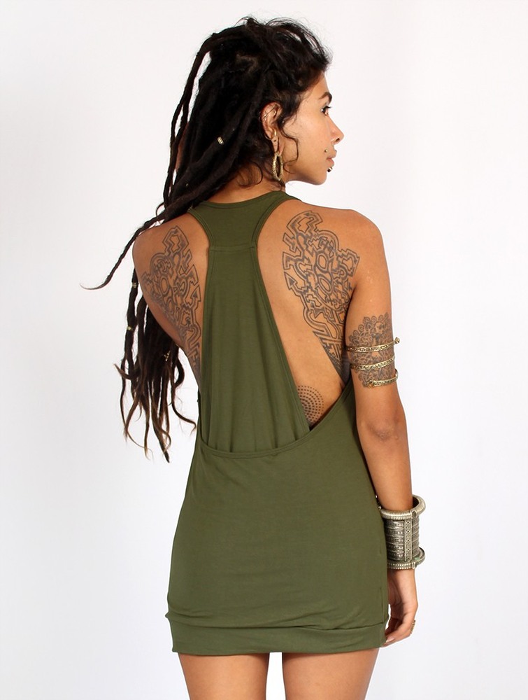 Army green Women Toonzshop Bröna Tank Top Tank Top | JQDKBVM-90