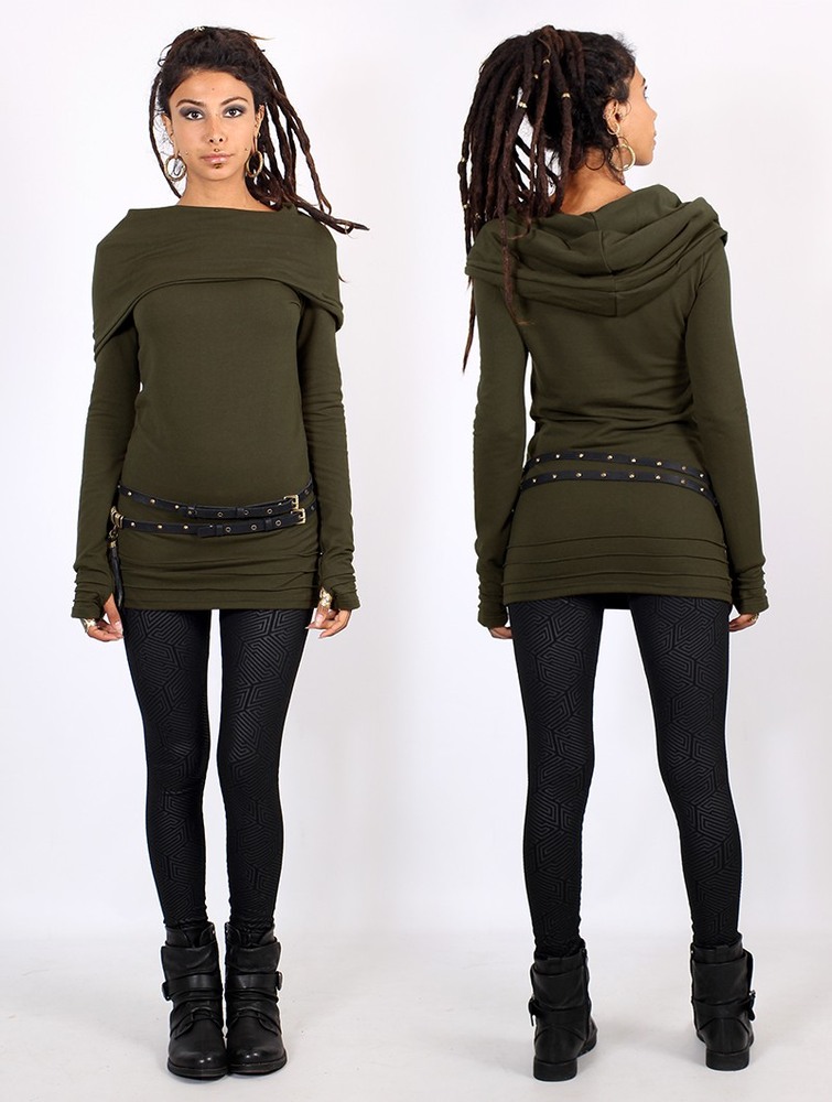 Army green Women Toonzshop Chryzalide Sweater Sweater | VJRIDBC-65