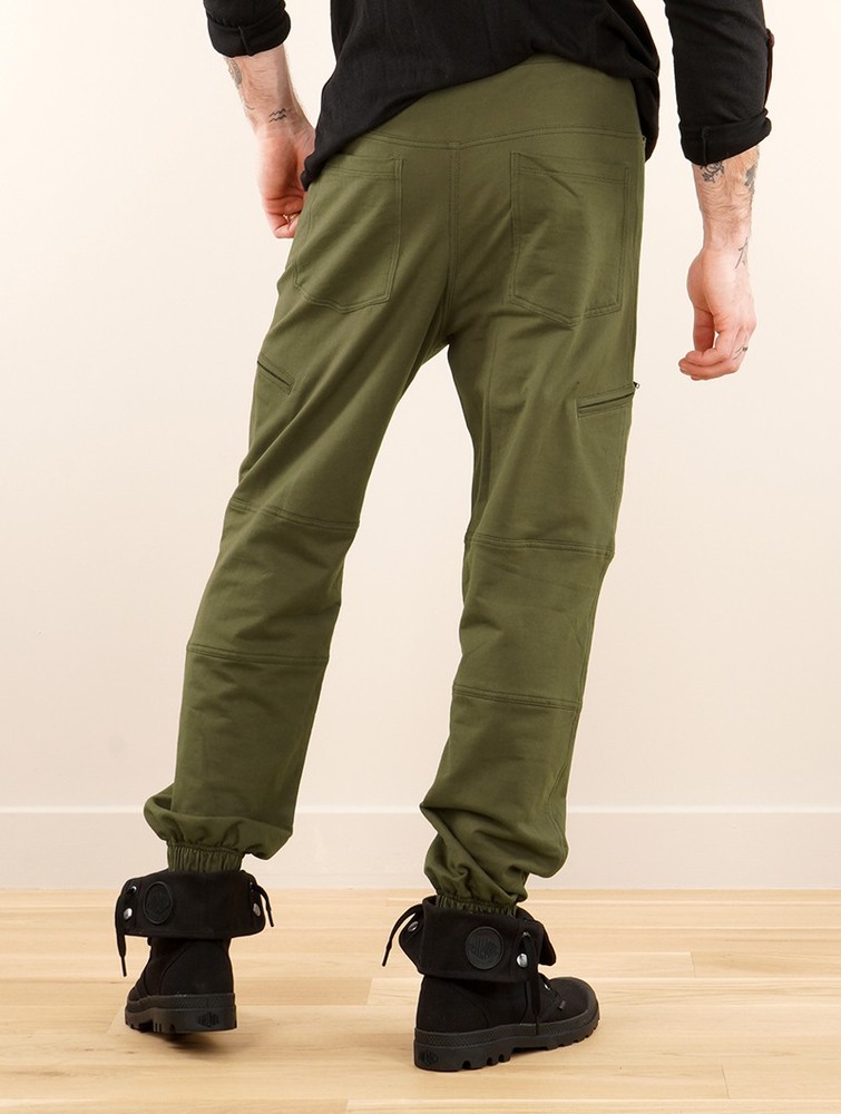 Army green Women Toonzshop Narayan Gender Neutral Joggers Joggers | WEMSIZD-19