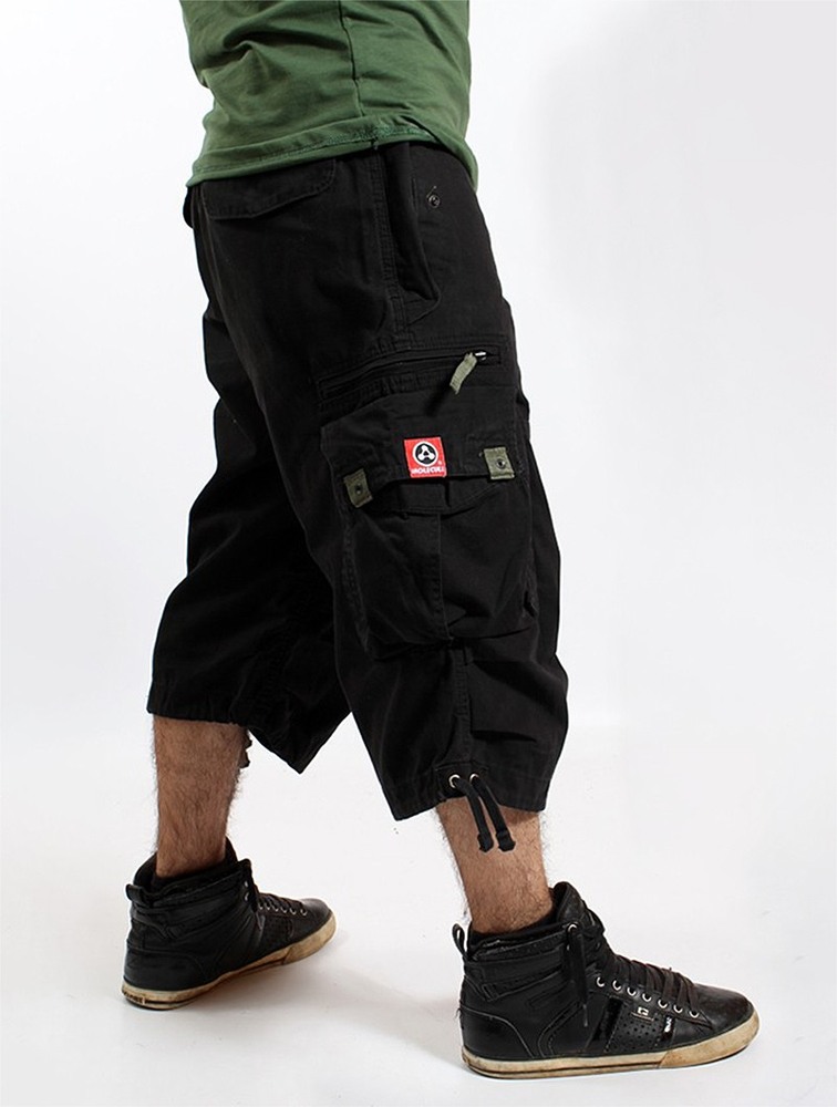 Black Men Toonzshop 3/4 Molecule Pant 45056 Pants | PYESXTI-24