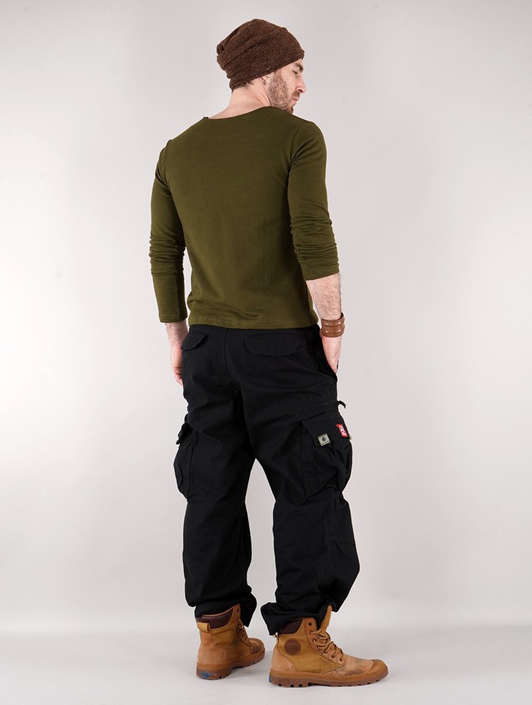 Black Men Toonzshop Molecule Cargo Pants 45019 Pants | GVMATSC-31