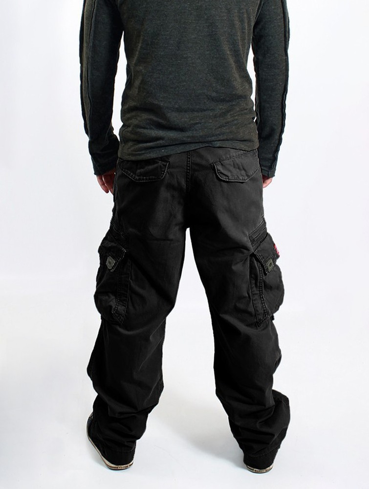 Black Men Toonzshop Molecule Cargo Pants 45019 Pants | GVMATSC-31