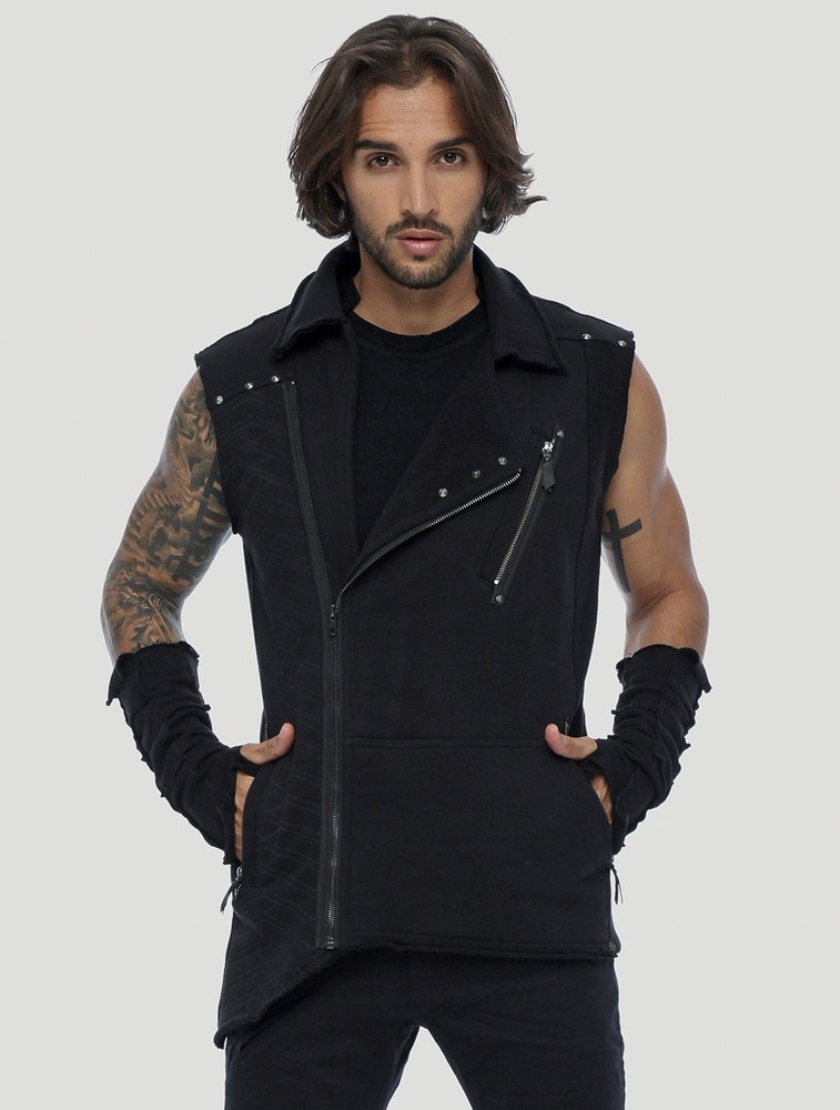 Black Men Toonzshop Off Sleeveless Vest Vest | OTXCEIM-30