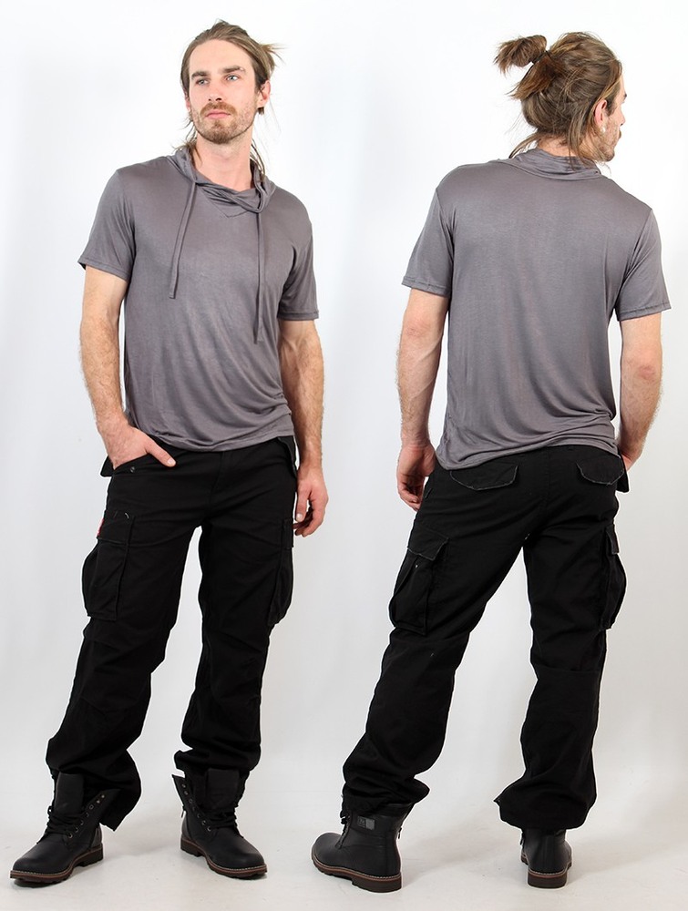 Black Men Toonzshop Pants Molecule 45030 Pants | JLNXUHO-56