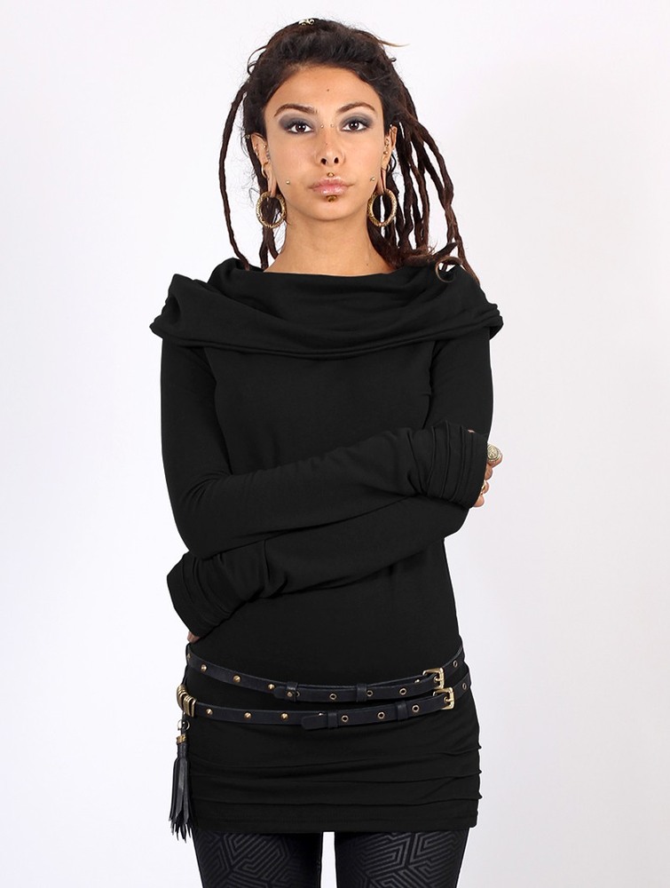 Black Women Toonzshop Chryzalide Sweater Sweater | KVINBYD-15