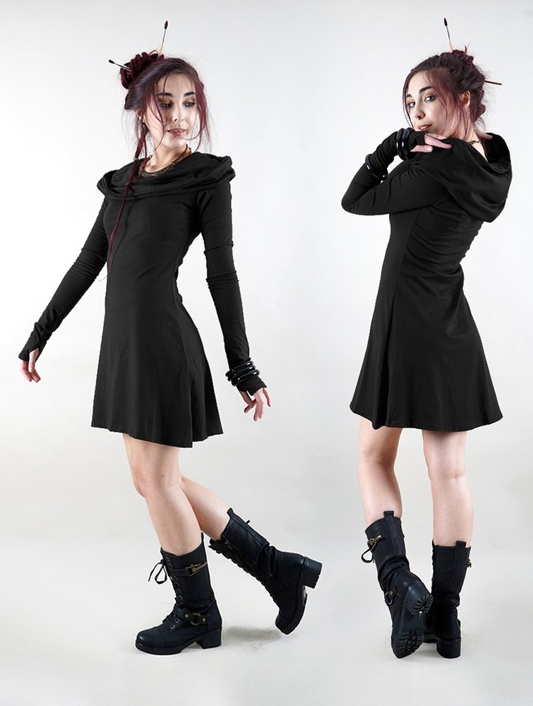 Black Women Toonzshop Chryzz Dress Dress | IYODCPT-03