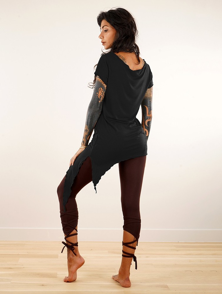 Black Women Toonzshop Himaskhalan Tunic Tops | KYAMJDC-07