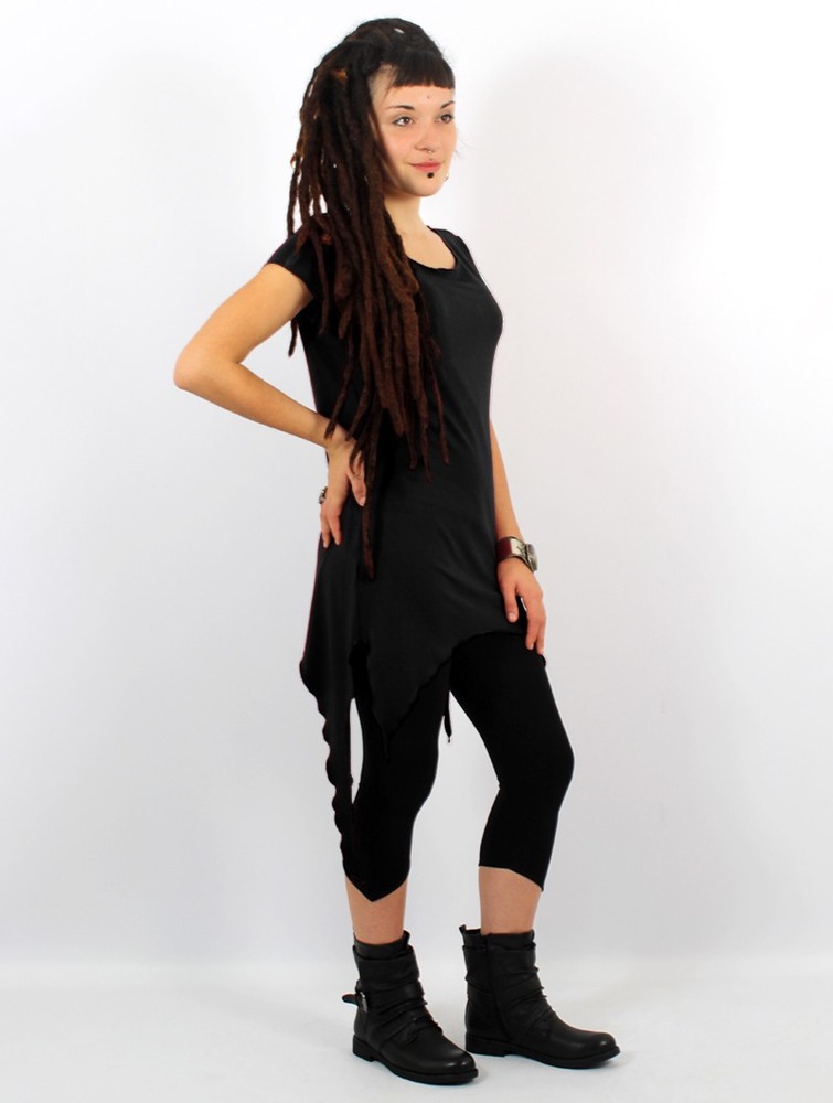 Black Women Toonzshop Himaskhalan Tunic Tops | KYAMJDC-07