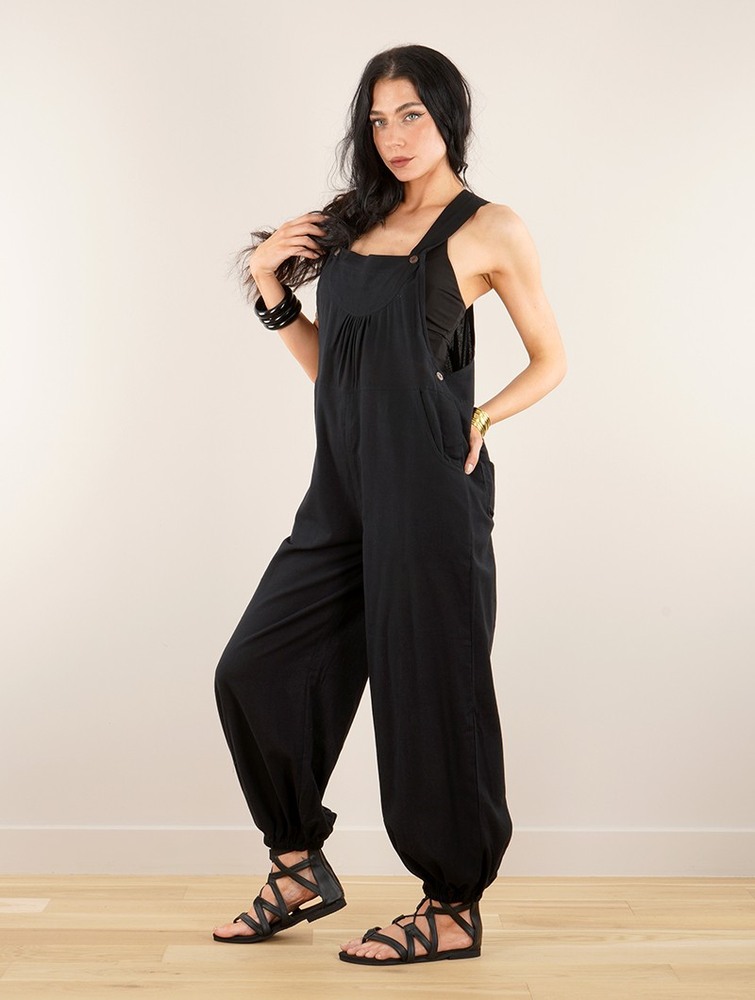 Black Women Toonzshop Kamakura Strappy Jumpsuit Jumpsuit | MRQWBSN-79