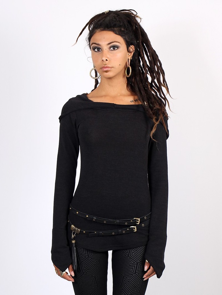 Black Women Toonzshop Karmäa Pullover Pullover | PKTUJRC-32