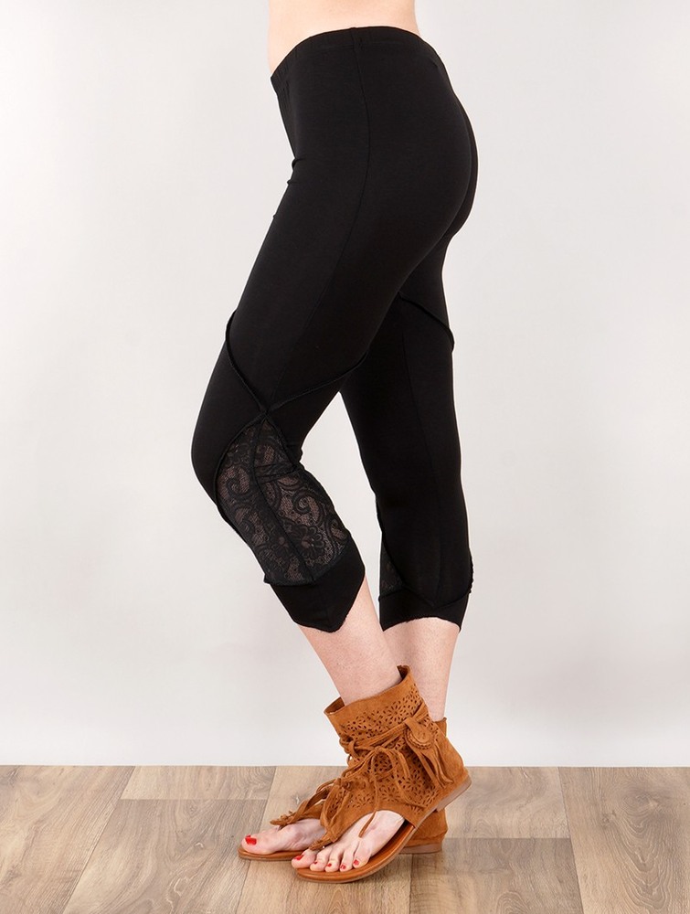 Black Women Toonzshop Keiji Leggings Leggings | OIXHUVA-45