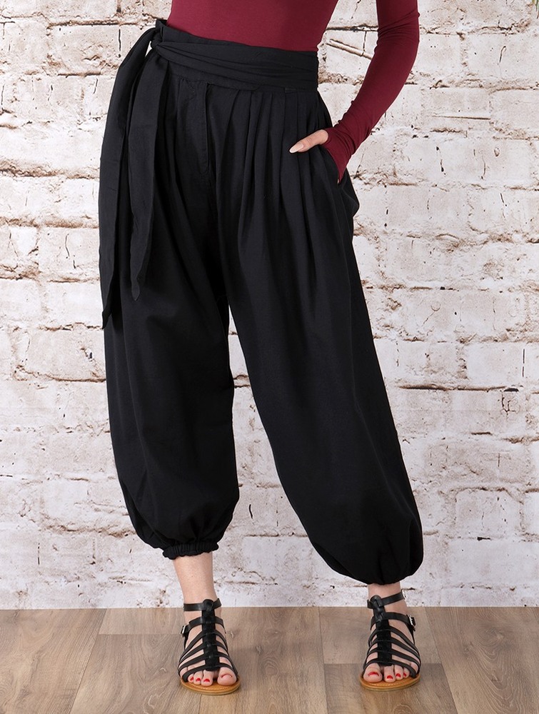 Black Women Toonzshop Nayma Harem Pants Pants | LOGUCQR-37