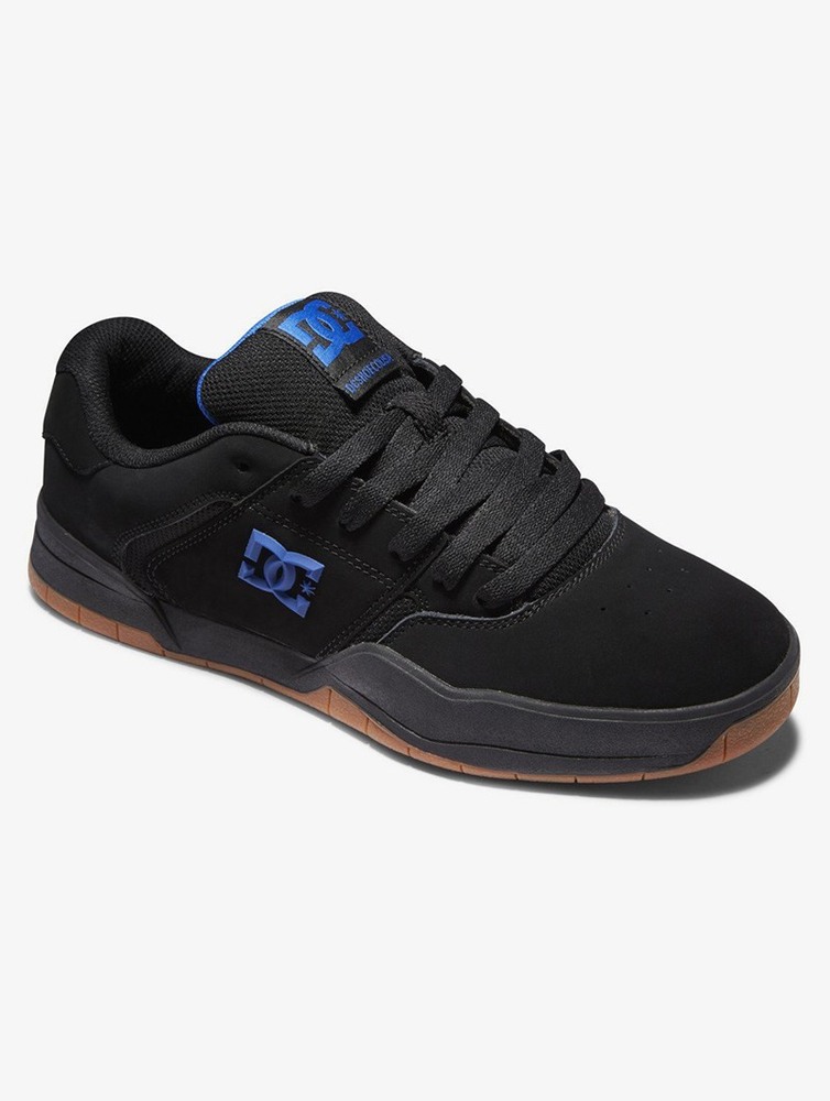 Black nubuck leather Women Toonzshop Dc Shoes Central DC Shoes | FZKVOQP-57