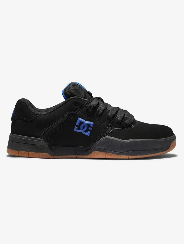 Black nubuck leather Women Toonzshop Dc Shoes Central DC Shoes | FZKVOQP-57