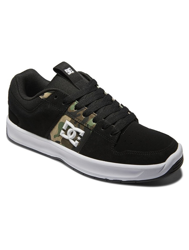 Black nubuck leather with camo details Women Toonzshop Dc Shoes Lynx Zero DC Shoes | OCSFYMU-51