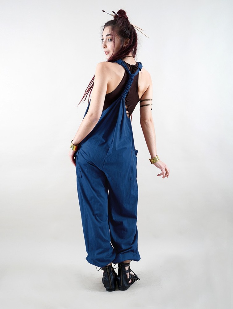 Blue Women Toonzshop Sampatti Harem Pant Overalls Pants | SJCABFD-92