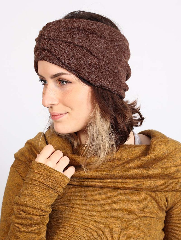 Brown Women Toonzshop Aikköo Headband Hats | AKONGMI-51