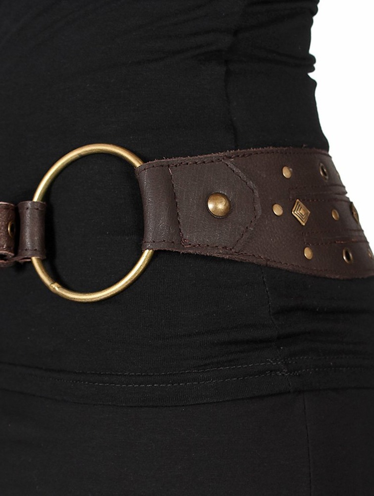 Brown Women Toonzshop Hyppolita Wide Belt Belts | AVERGLS-69