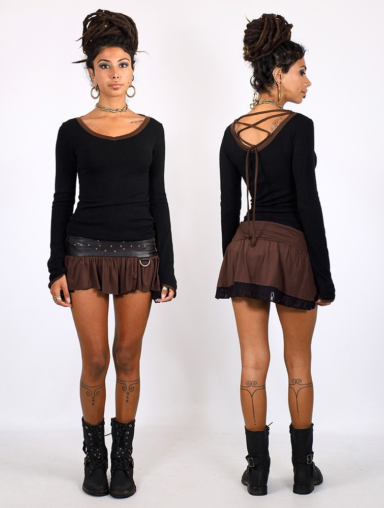 Brown Women Toonzshop Micro Skirt Skirt | BIMNATW-51