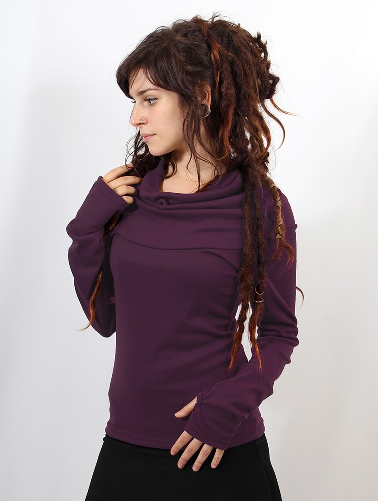 Burgundy Women Toonzshop Hatlami Light And Soft Hoodie Hoodie | XPMKDYH-35