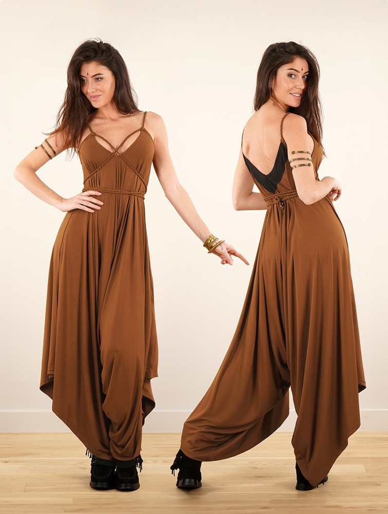 Caramel Women Toonzshop Topäaz Loose And Reversible Strappy Jumpsuit Jumpsuit | YLBMOFG-31