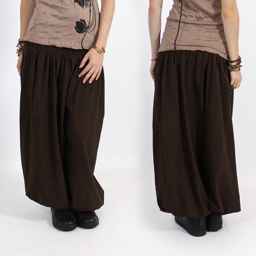 Dark brown Women Toonzshop Layto Gender Neutral Harem Pants Pants | KGCYXDA-13