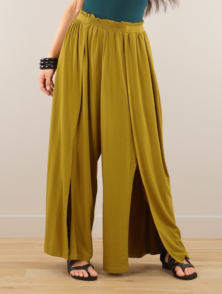 Goldengreen Women Toonzshop Félise Split Loose Pants Pants | VPCQZDB-08