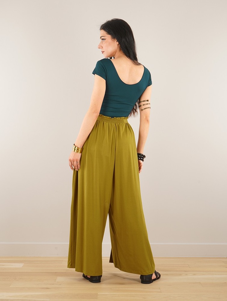 Goldengreen Women Toonzshop Félise Split Loose Pants Pants | VPCQZDB-08