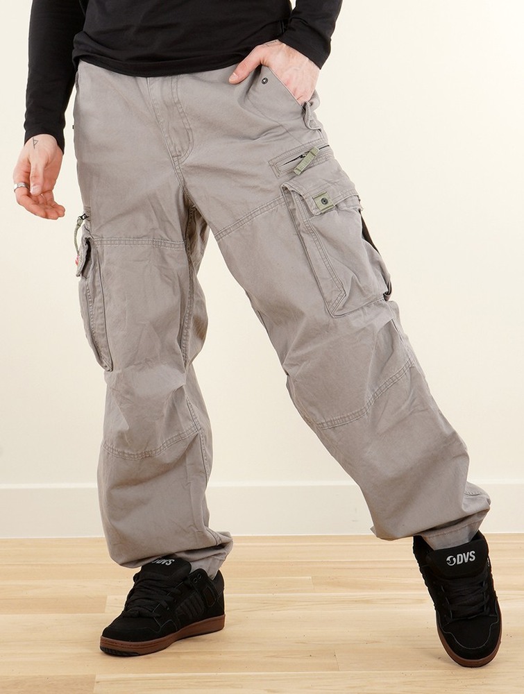 Grey Men Toonzshop Molecule Cargo Pants 45019 Pants | VBDHKPW-70