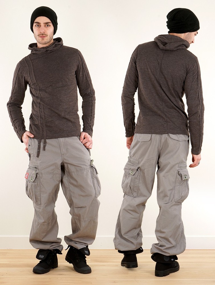 Grey Men Toonzshop Molecule Cargo Pants 45019 Pants | VBDHKPW-70