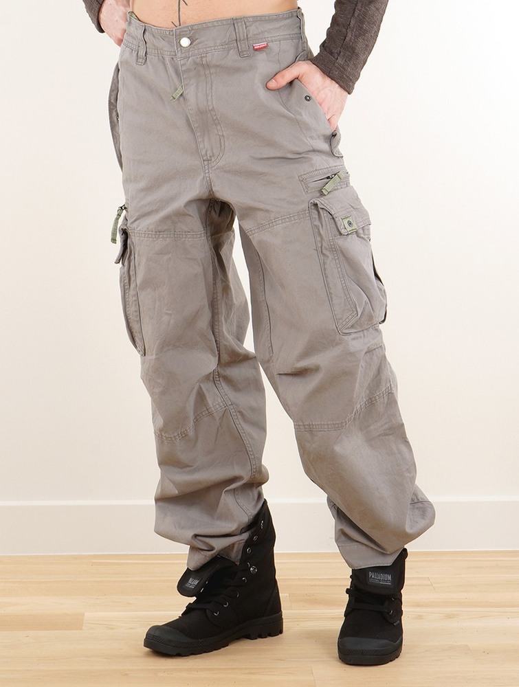 Grey Men Toonzshop Molecule Cargo Pants 45019 Pants | VBDHKPW-70