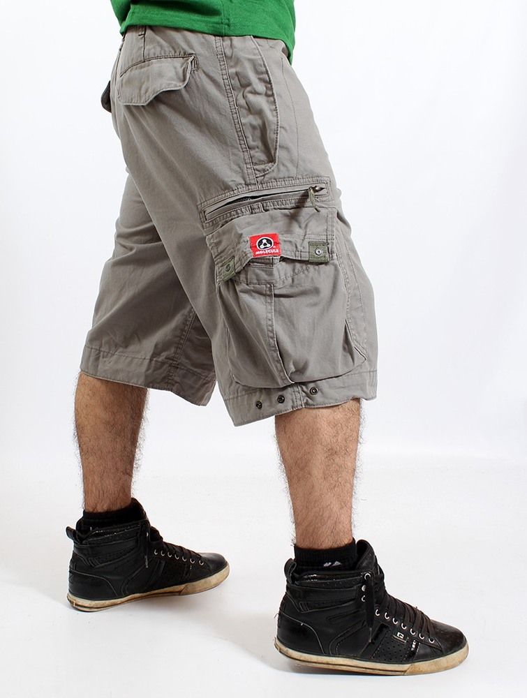 Grey Men Toonzshop Molecule Cargo Shorts 45020 Shorts | XLHFKGU-07