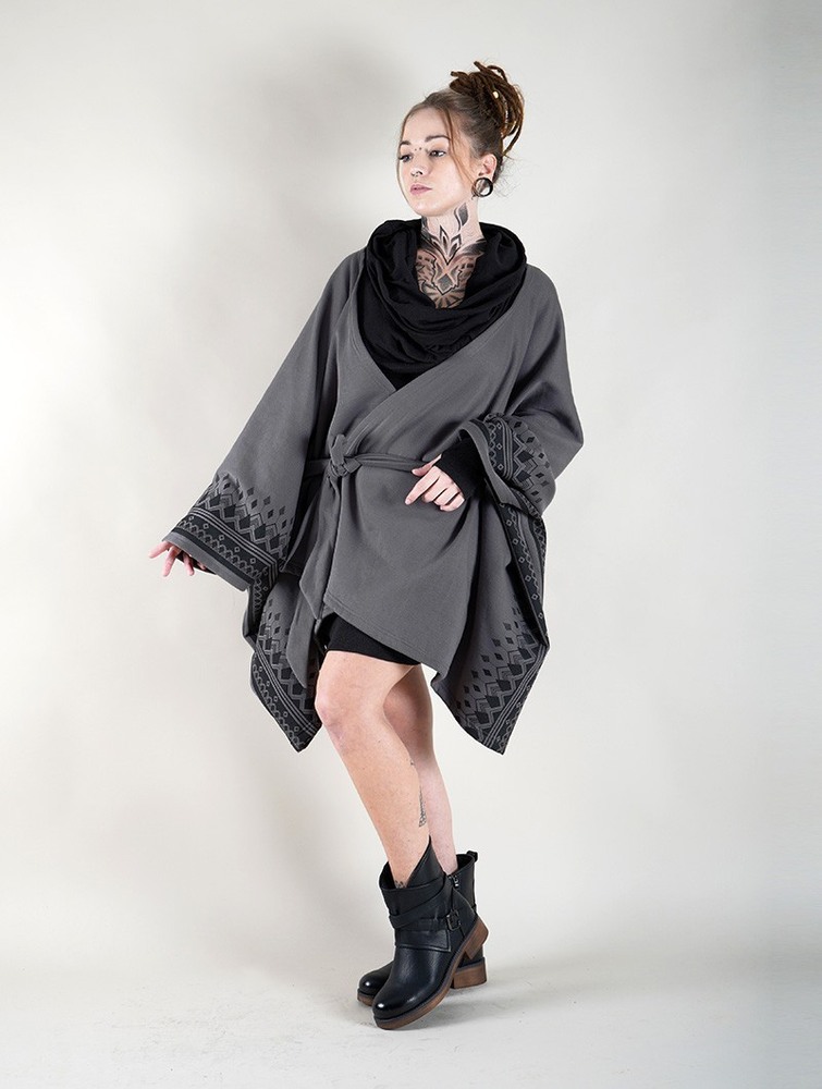 Grey Women Toonzshop Melian Kimono Jacket Jackets | JBRXGCO-18