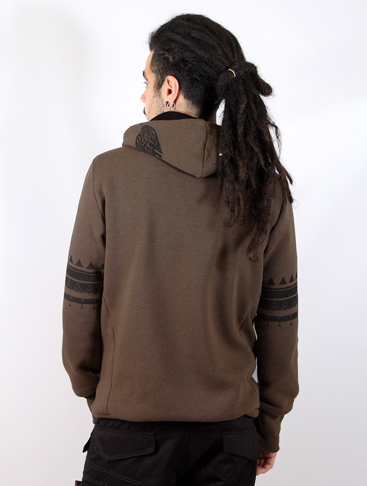 Mottled brown Men Toonzshop Zikit Hoodie Hoodie | KZYSIDC-72