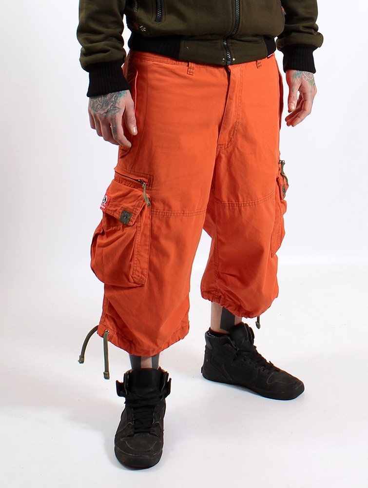 Orange Men Toonzshop 3/4 Molecule Cargo Pants 45056 Pants | NFISELQ-63