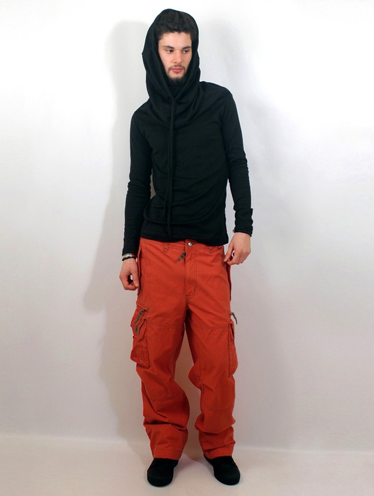 Orange Men Toonzshop Molecule Cargo Pants 45019 Pants | RSITQVK-21