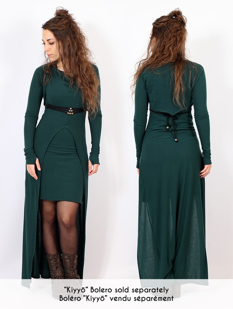 Peacock teal Women Toonzshop Azeälya Long Dress Dress | WAVYGZT-20